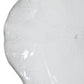 Abella Ceramic Indoor-Outdoor Wall Decor, White, Set of 3