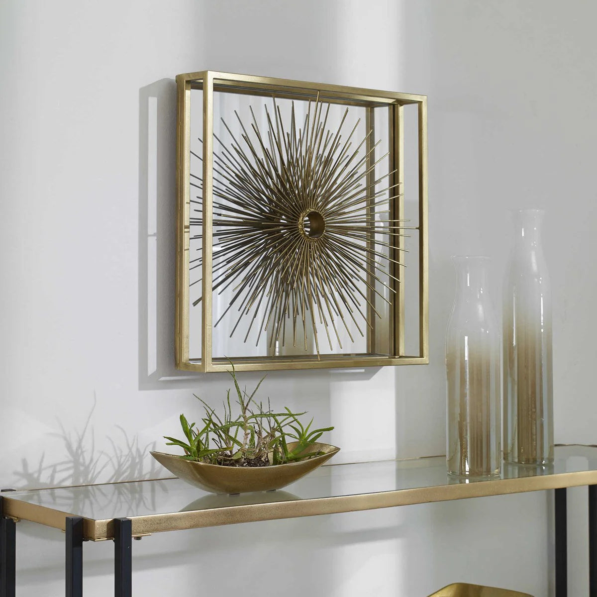 STARLIGHT MIRRORED WALL DECOR