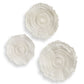 Ocean Gems Indoor-Outdoor Wall Decor, Natural, Set of 3