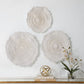 Ocean Gems Indoor-Outdoor Wall Decor, Natural, Set of 3