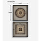 Intertwine Shadow Box, Set of 2
