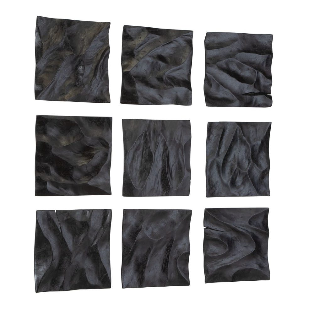 Malosi Wood Wall Decor, Set of 9