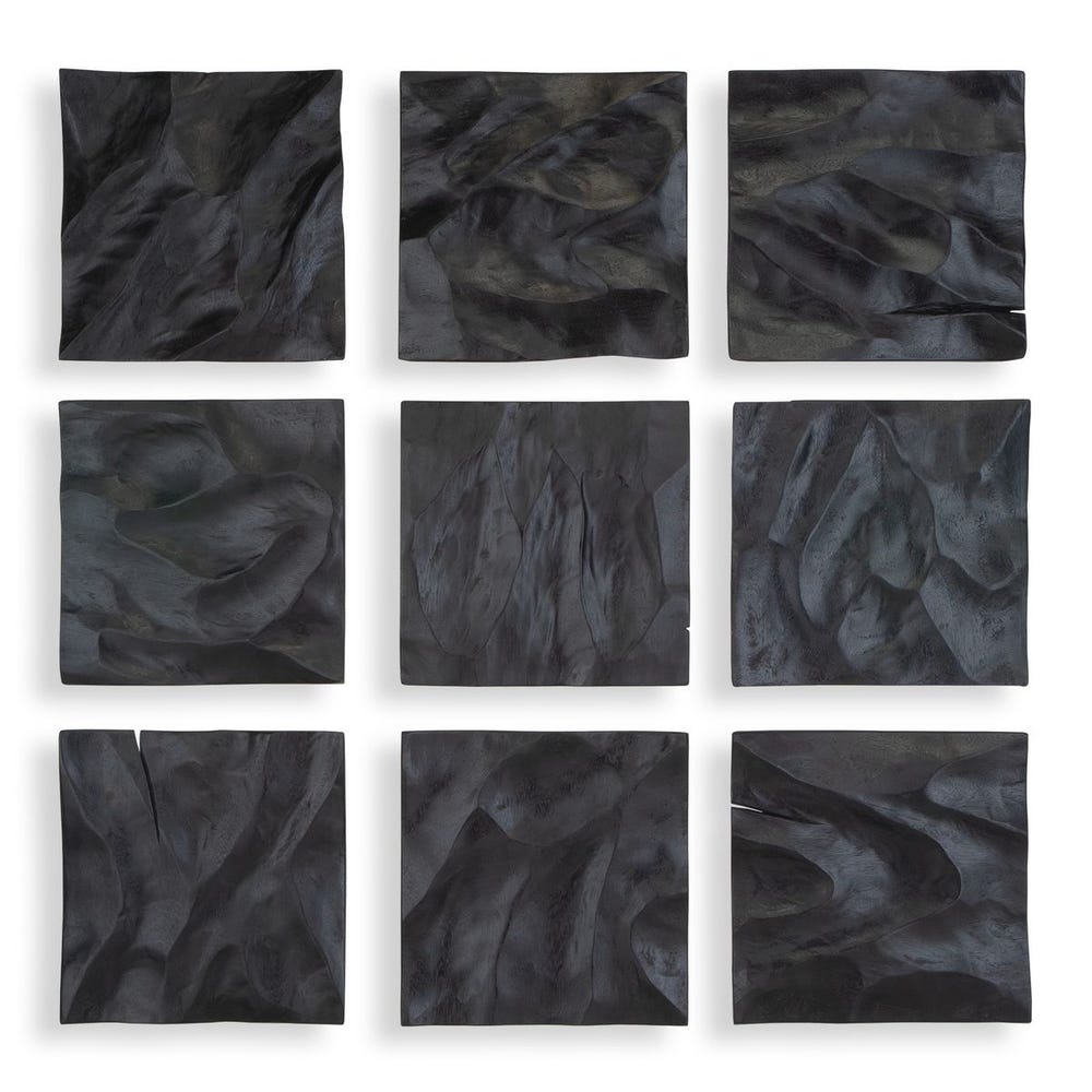 Malosi Wood Wall Decor, Set of 9