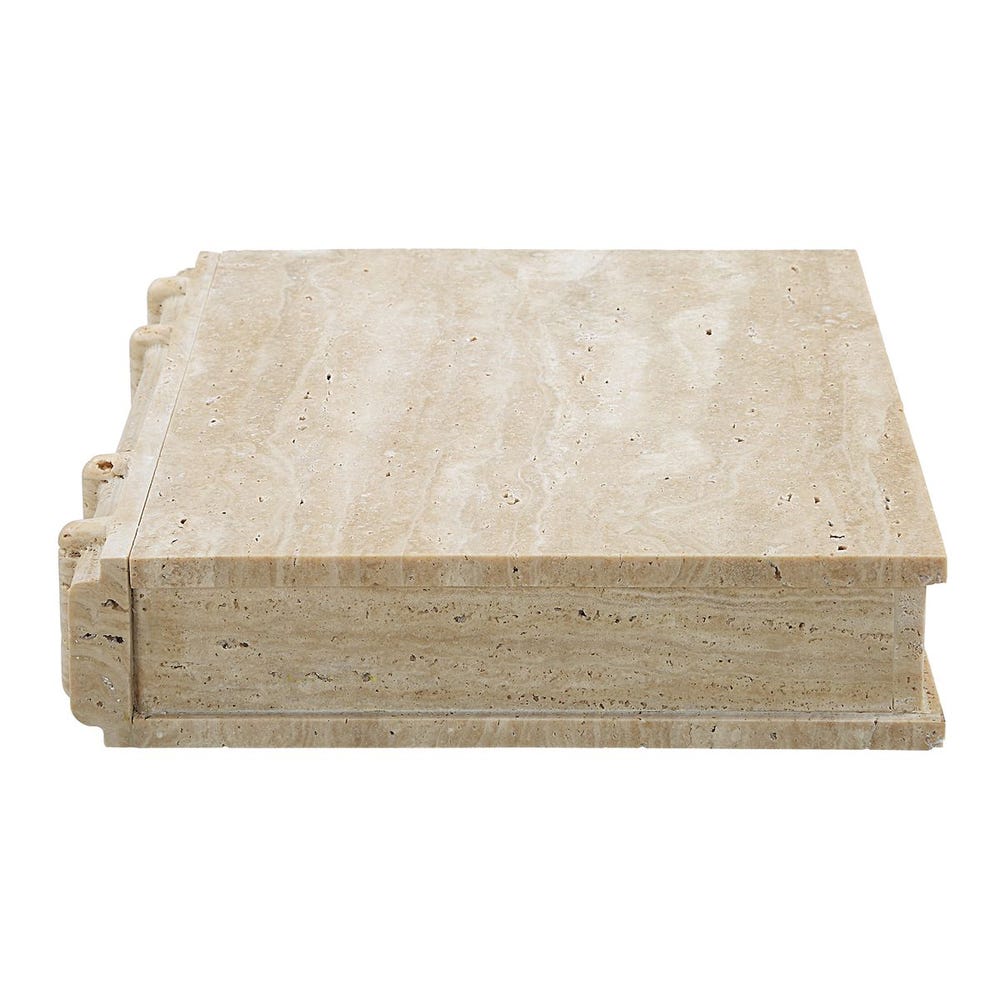 Novel Box - Travertine Large