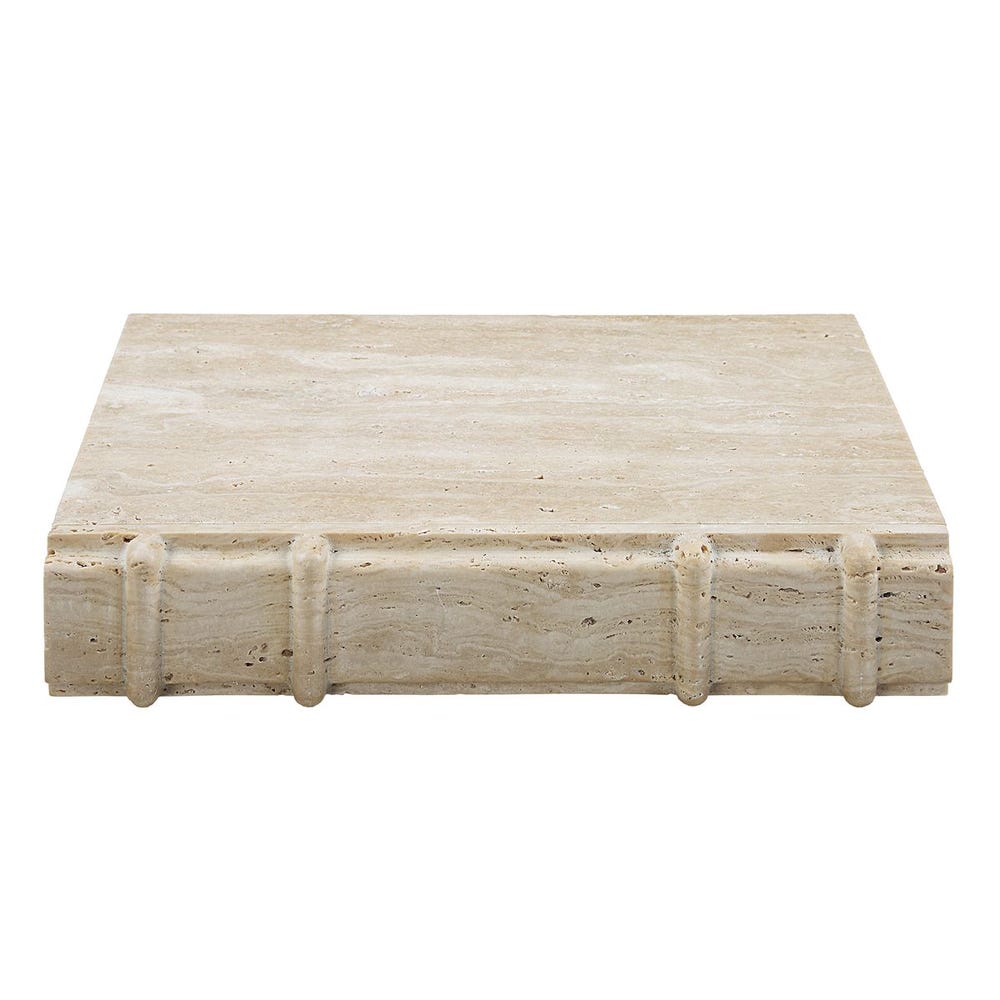 Novel Box - Travertine Large