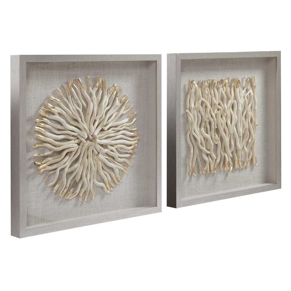 Leone Shadow Boxes, Set of 2