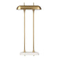 Papyrus Buffet Lamp - White Marble