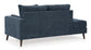 Bixler Navy RAF Corner Chaise