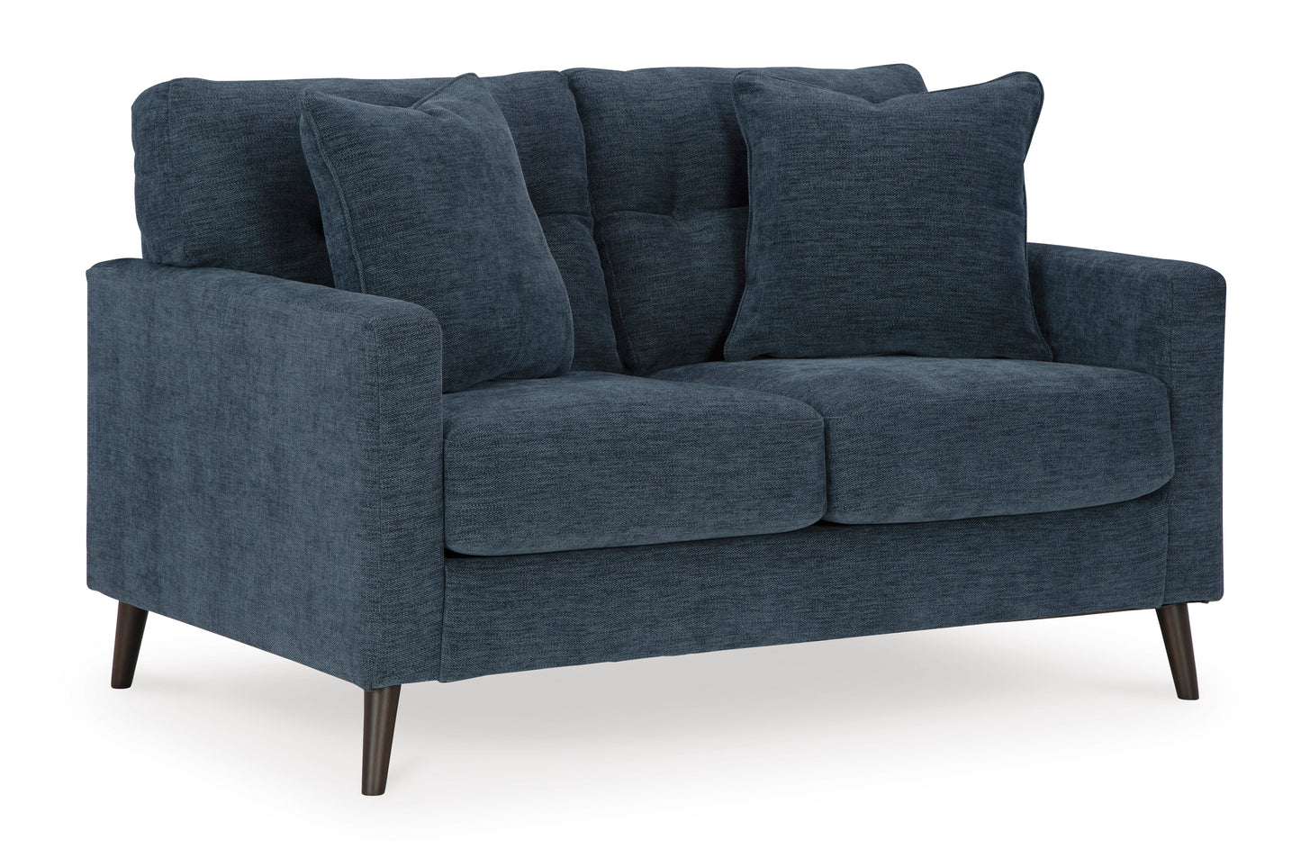 Bixler Navy Sofa and Loveseat Set