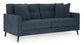 Bixler Navy Sofa and Loveseat Set