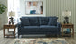 Bixler Navy Sofa and Loveseat Set