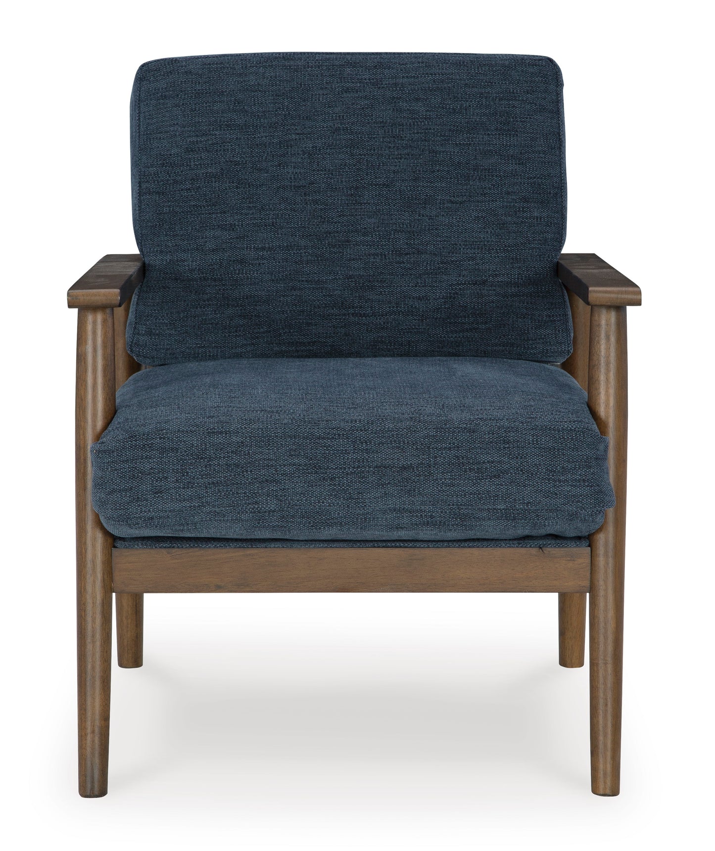 Bixler Showood Navy Accent Chair