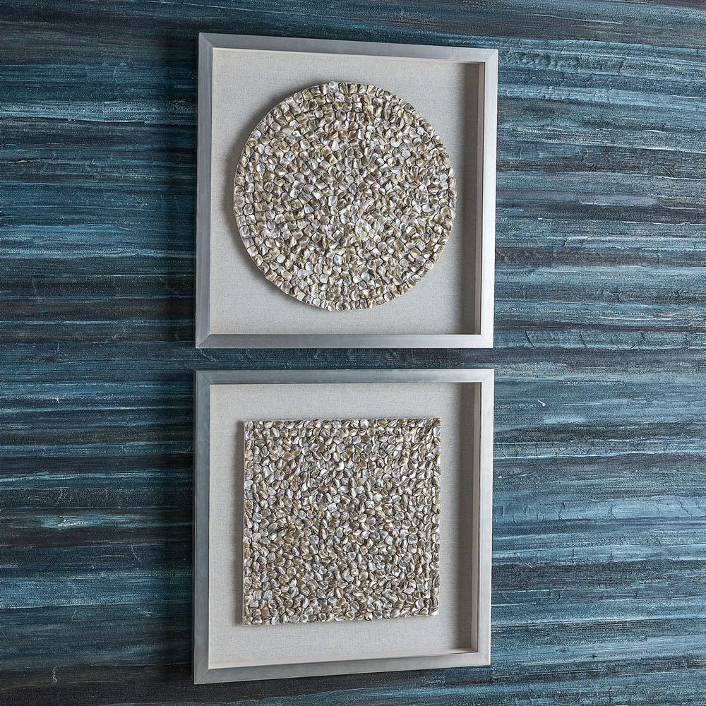 Arline Shadow Boxes, Set of 2