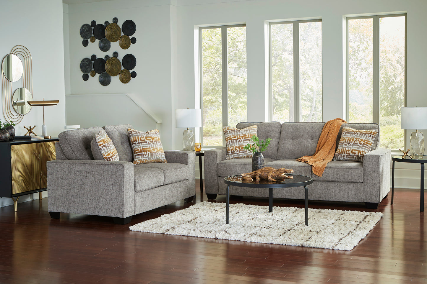 Storrow Sofa and Loveseat