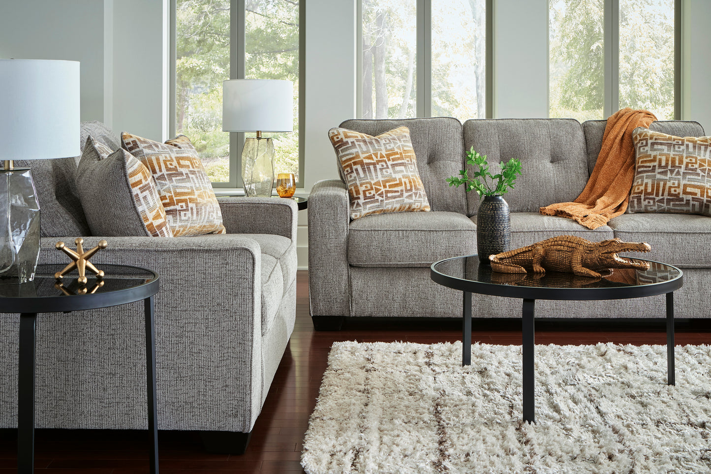 Storrow Iron Loveseat