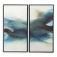 September Desert Framed Canvases, Set of 2