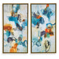 Casual Moments Framed Canvases, Set of 2