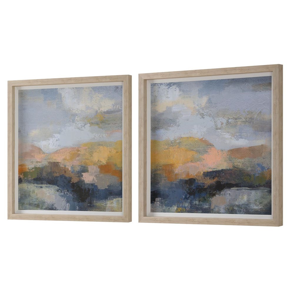 Dusk Framed Prints, Set of 2