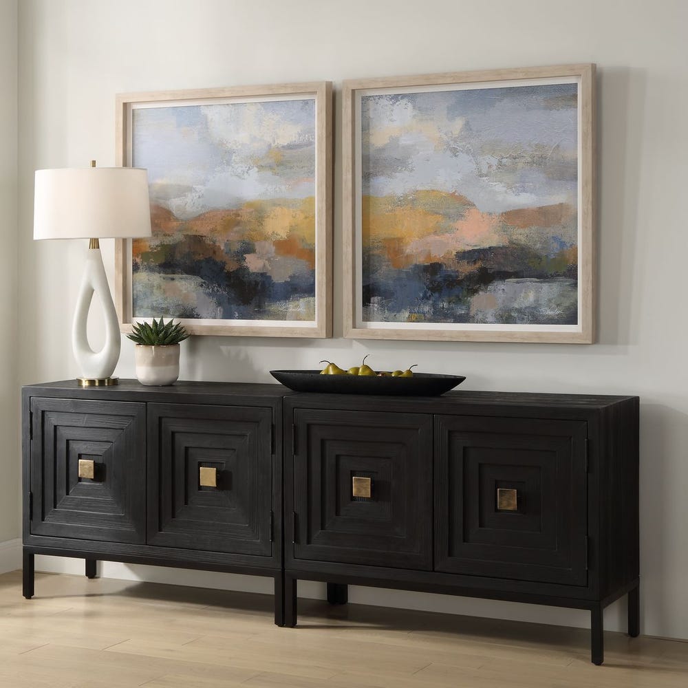 Dusk Framed Prints, Set of 2