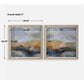 Dusk Framed Prints, Set of 2