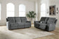 Barnsana Gravel Power Reclining  Sofa and Loveseat Package Deal
