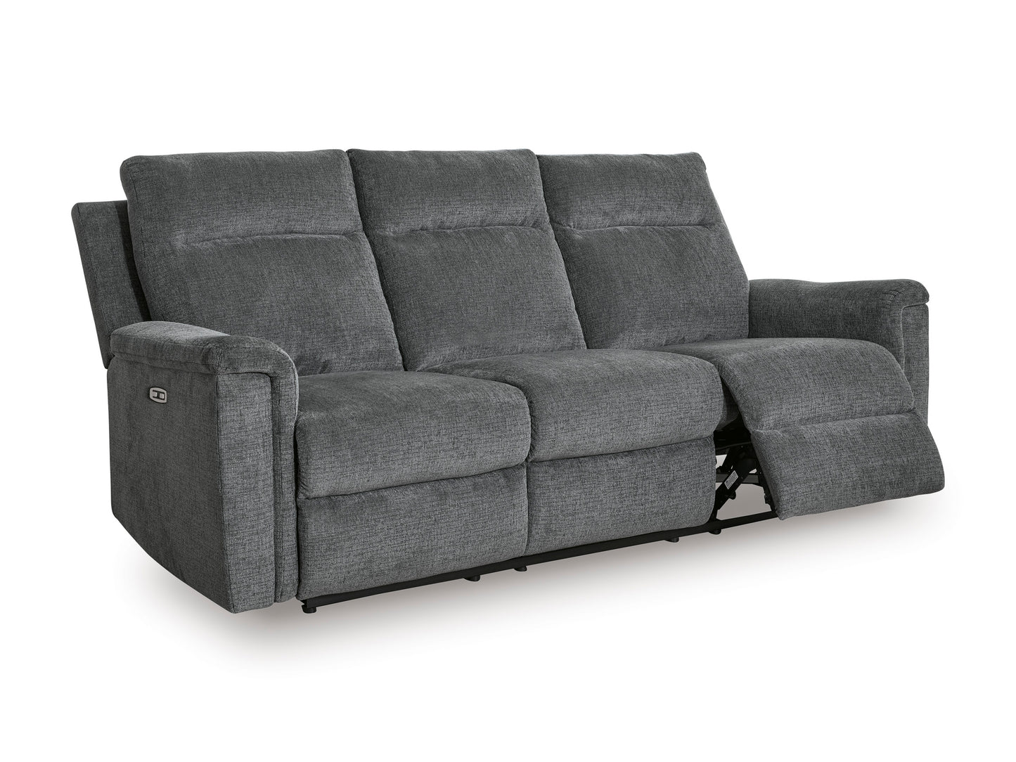 Barnsana Gravel Power Reclining  Sofa and Loveseat Package Deal