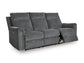 Barnsana Gravel Power Reclining  Sofa and Loveseat Package Deal