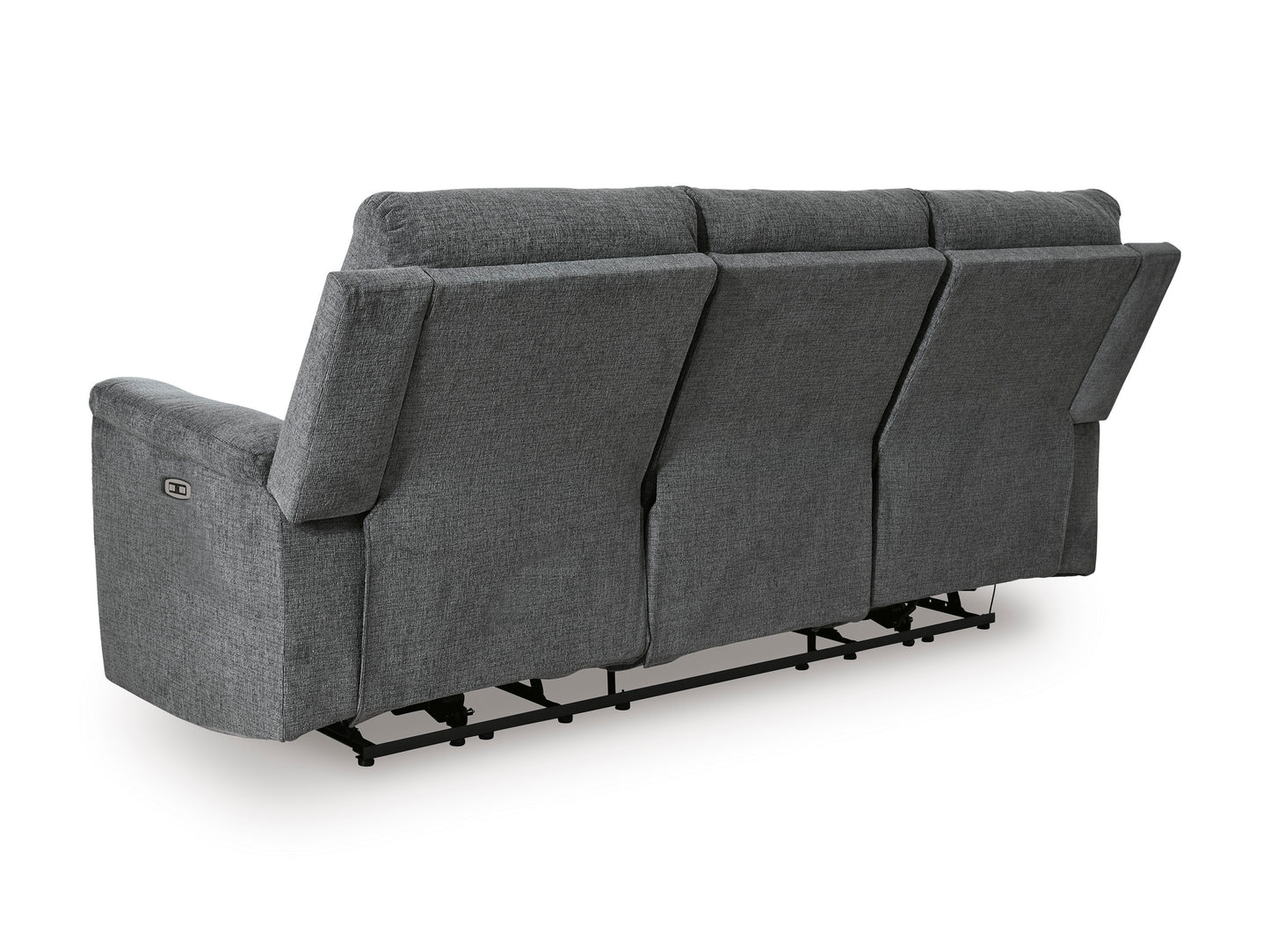 Barnsana Gravel Power Reclining  Sofa and Loveseat Package Deal