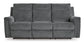 Barnsana Gravel Power Reclining  Sofa and Loveseat Package Deal