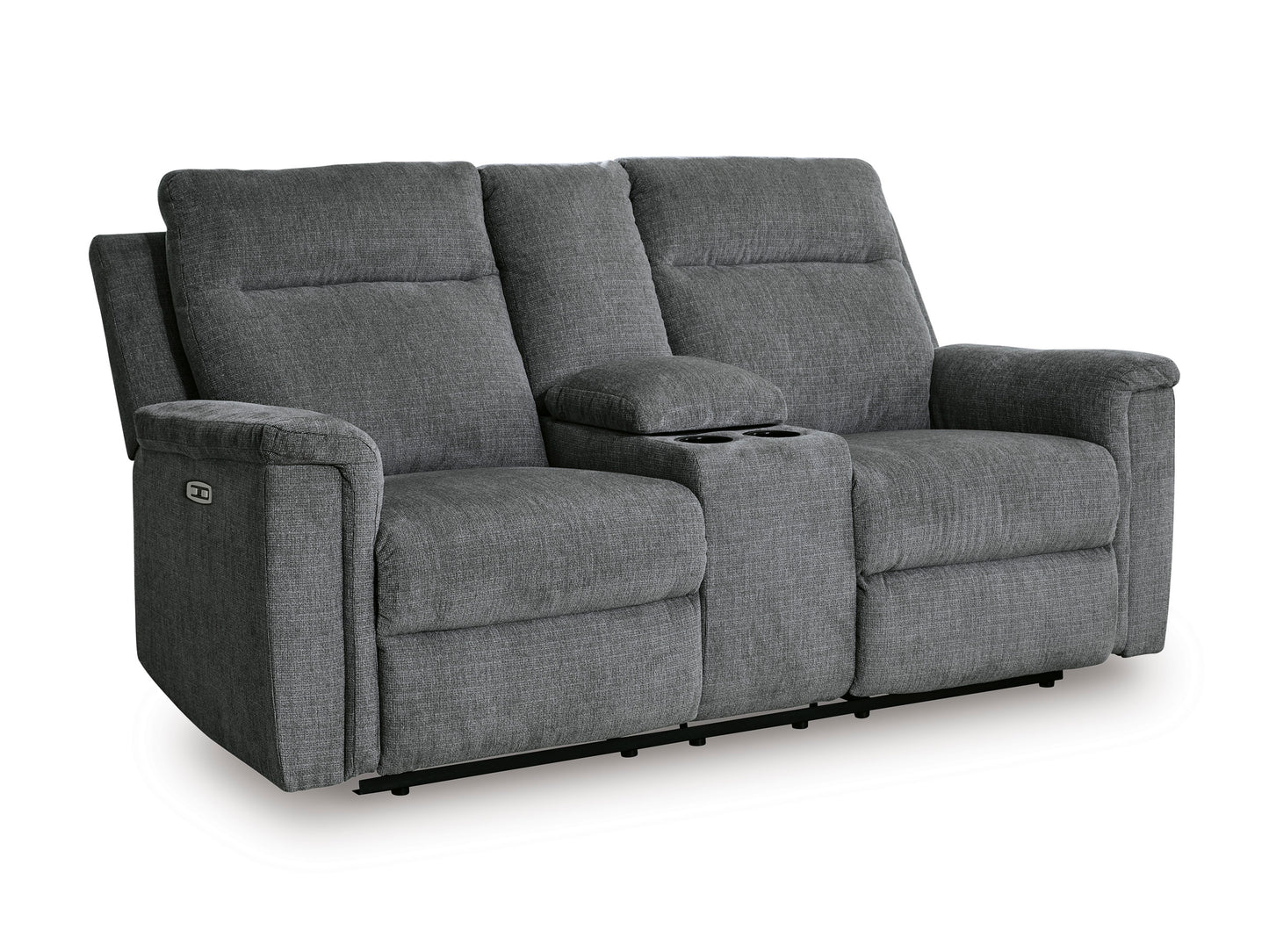 Barnsana Gravel Power Reclining  Sofa and Loveseat Package Deal
