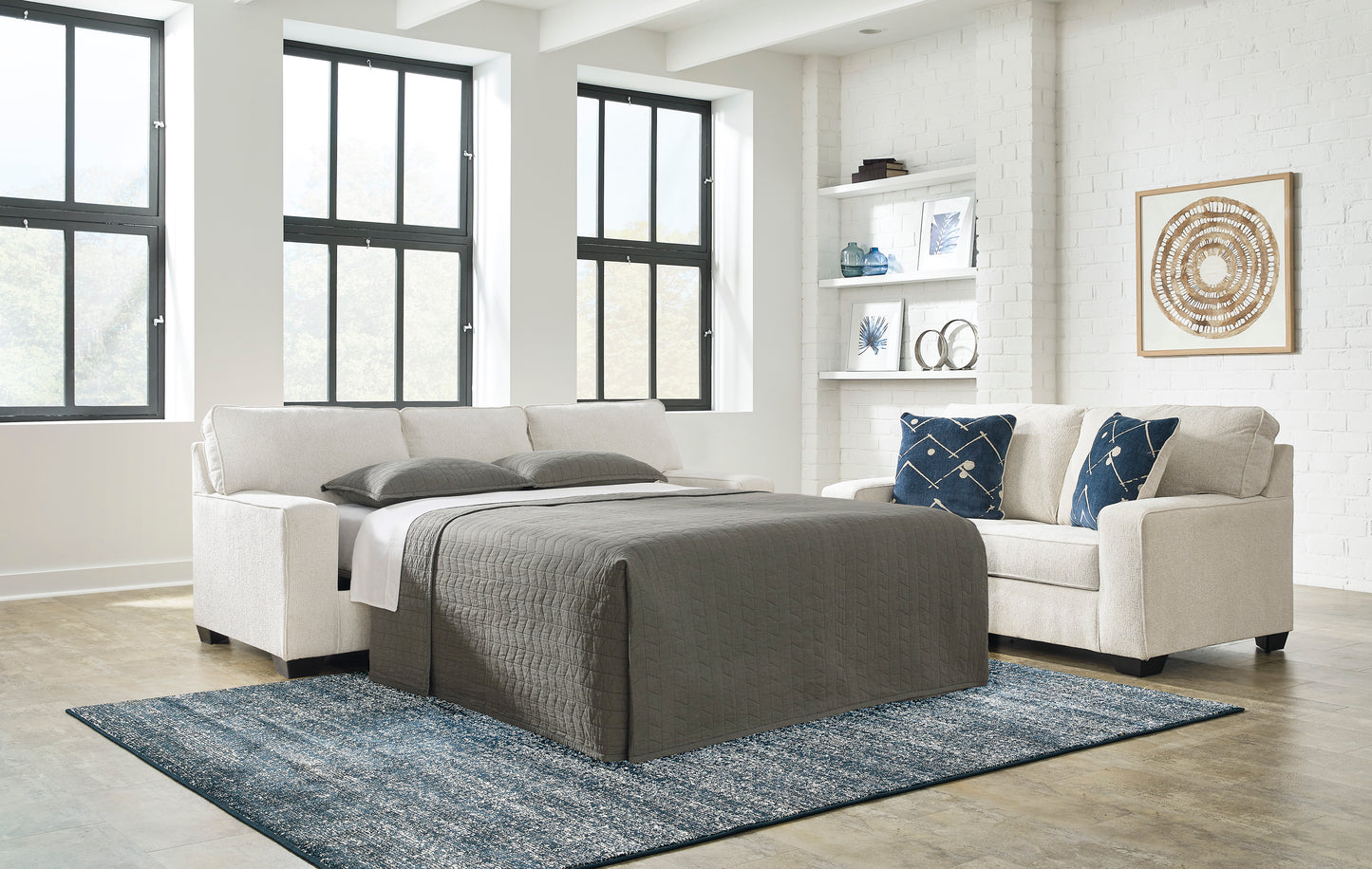 Padova Ivory Queen Sofa Sleeper