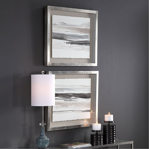 Neutral Landscape Framed Prints, Set of 2
