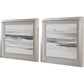 Neutral Landscape Framed Prints, Set of 2