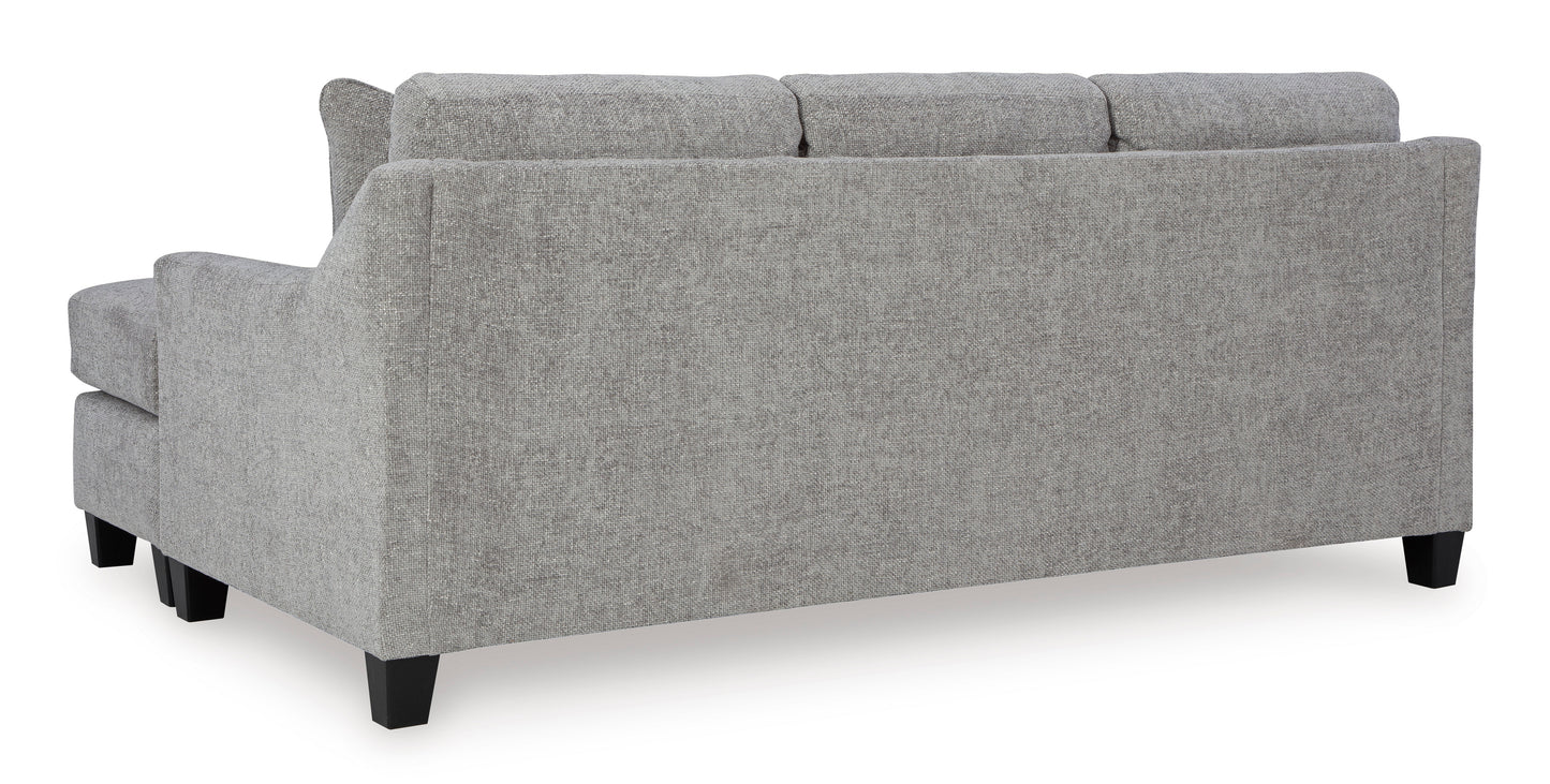 Keenelynn Nickel Sofa Chaise