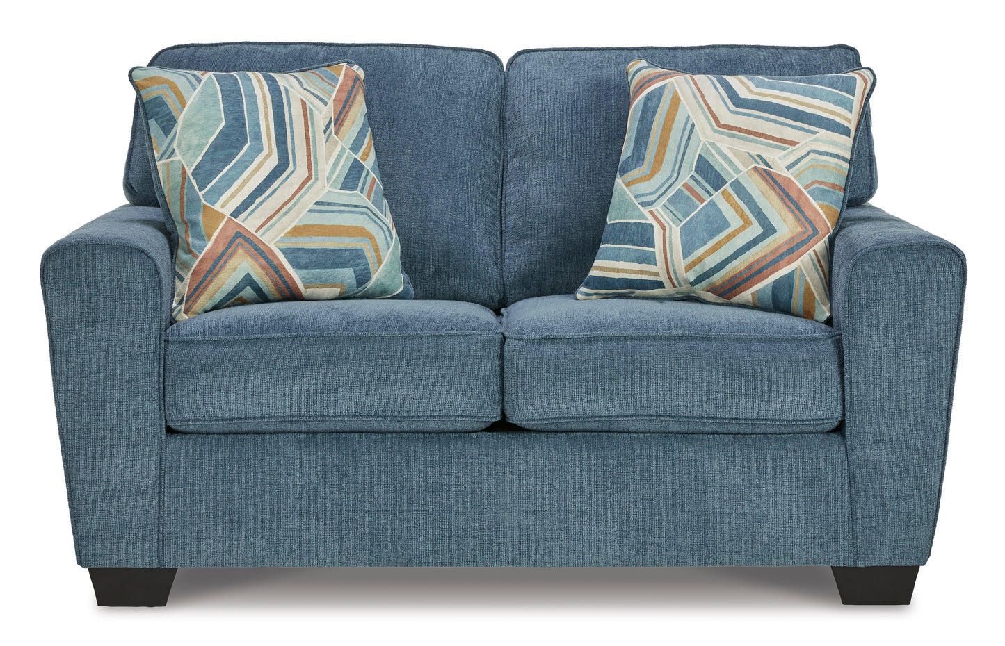 Cashton Blue Loveseat