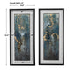 Glimmering Agate Framed Prints, Set of 2