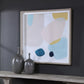 PINK PEBBLES II FRAMED PRINT