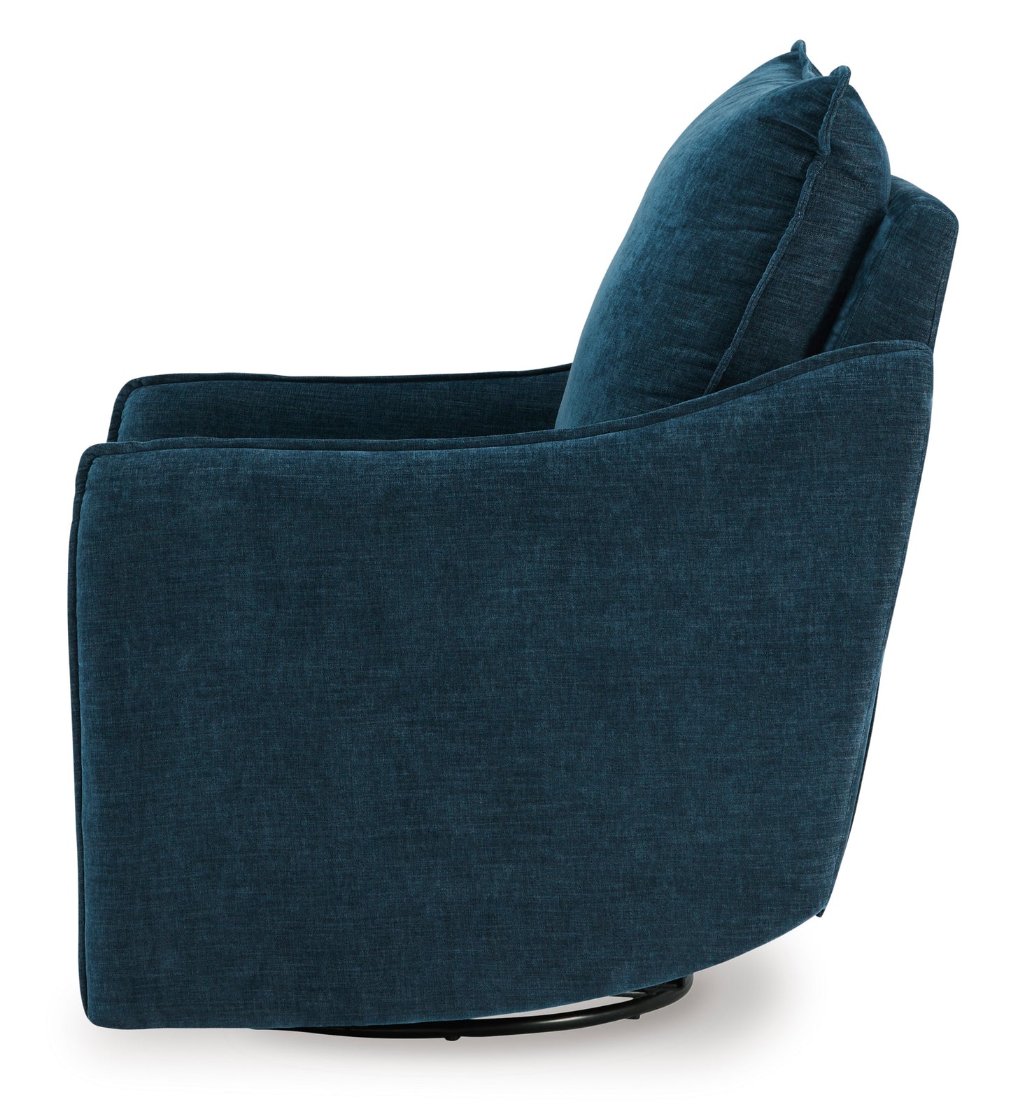 McBurg Navy Swivel Power Recliner