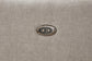 McBurg Taupe Swivel Power Recliner