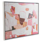 She Came For The View Framed Canvas
