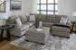 Erinsburg 2-Piece Sectional with Chaise With Ottoman