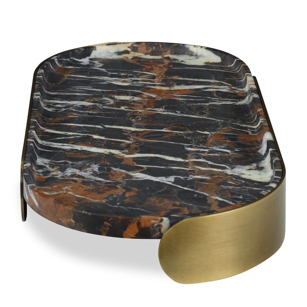 Lozenge Tray - Michelangelo Marble