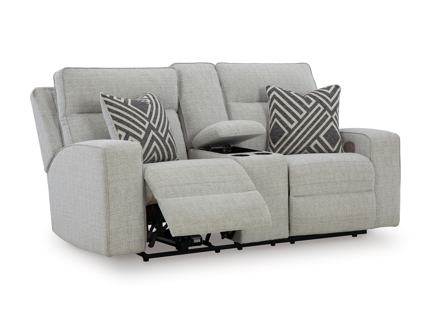 Jasperson Stone Sofa and Loveseat Power Reclining Package Deal