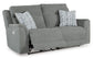 Overflow Steel Sofa and Loveseat Power Reclining Package Deal