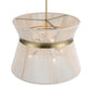 Highly Strung, 8 Lt Round Pendant - White