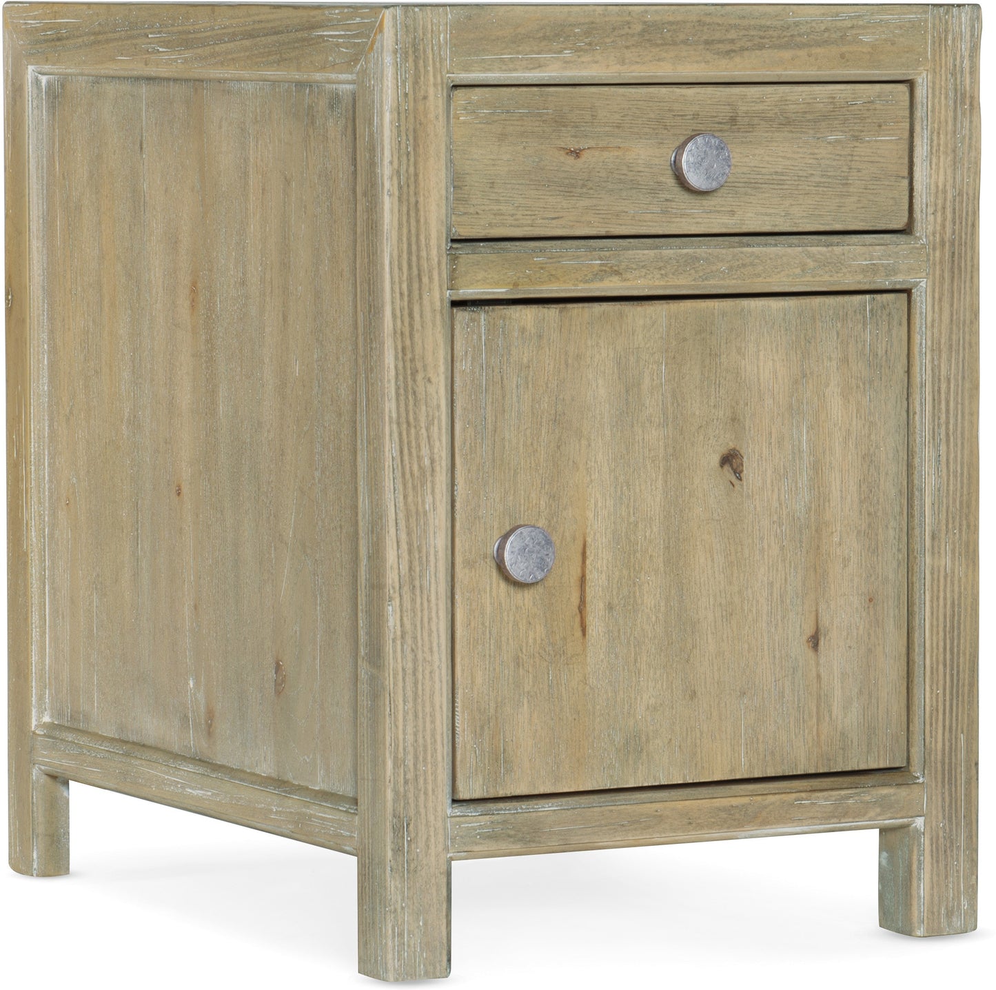 Driftwood Surfrider Chairside Chest End Table