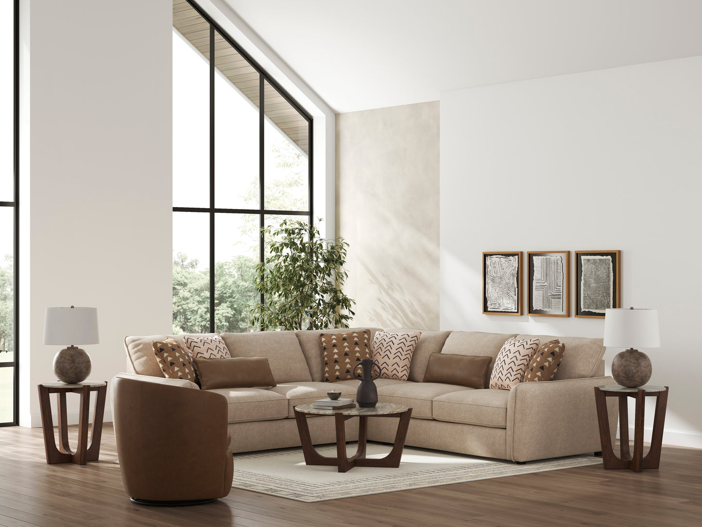 Seyler Sand 3-Piece Sectional