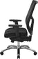Office Star Products ProGrid High-Back Ergonomic Office Chair, Black Mesh back and Dillion Leather seat with 275 lb Weight Capacity