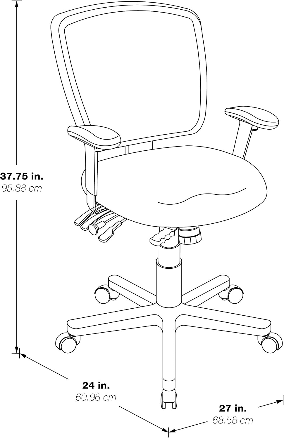 Breathable Mesh Manager's Office Chair