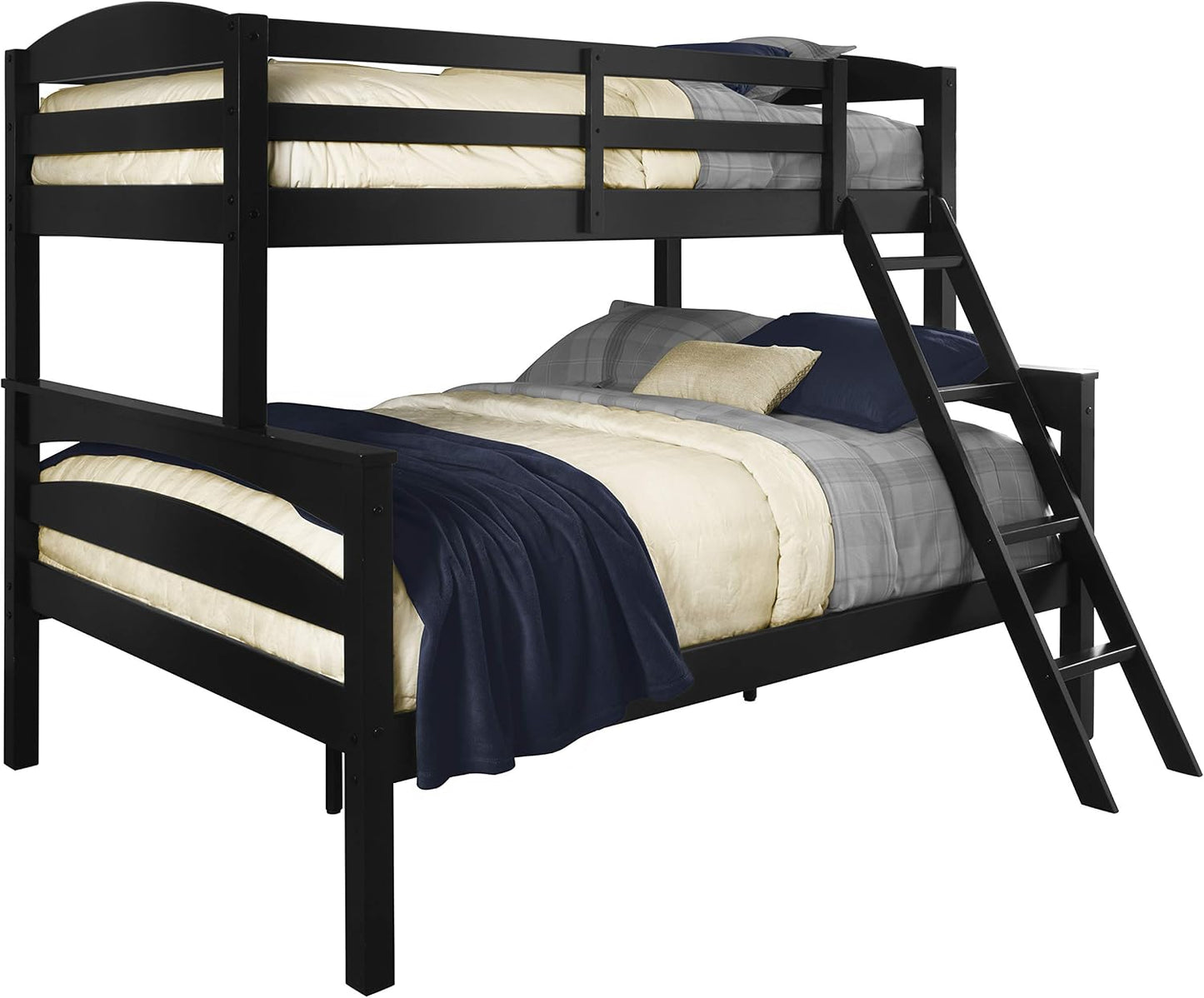 BRADY TWIN OVER FULL WOOD BUNK BED FRAME